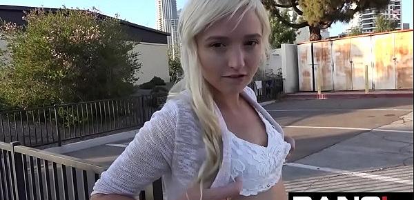  Eliza Jane Showing Her pussy in public and fucking